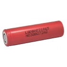 LG HE2 Batteria al Litio IMR 18650 2500mAh 20A Polo Piatto