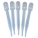 Pipette in Politene 3ml Graduate 5 Pz