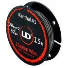 UD Youde Filo Clapton Kanthal A1 28gax2+32ga 5mt